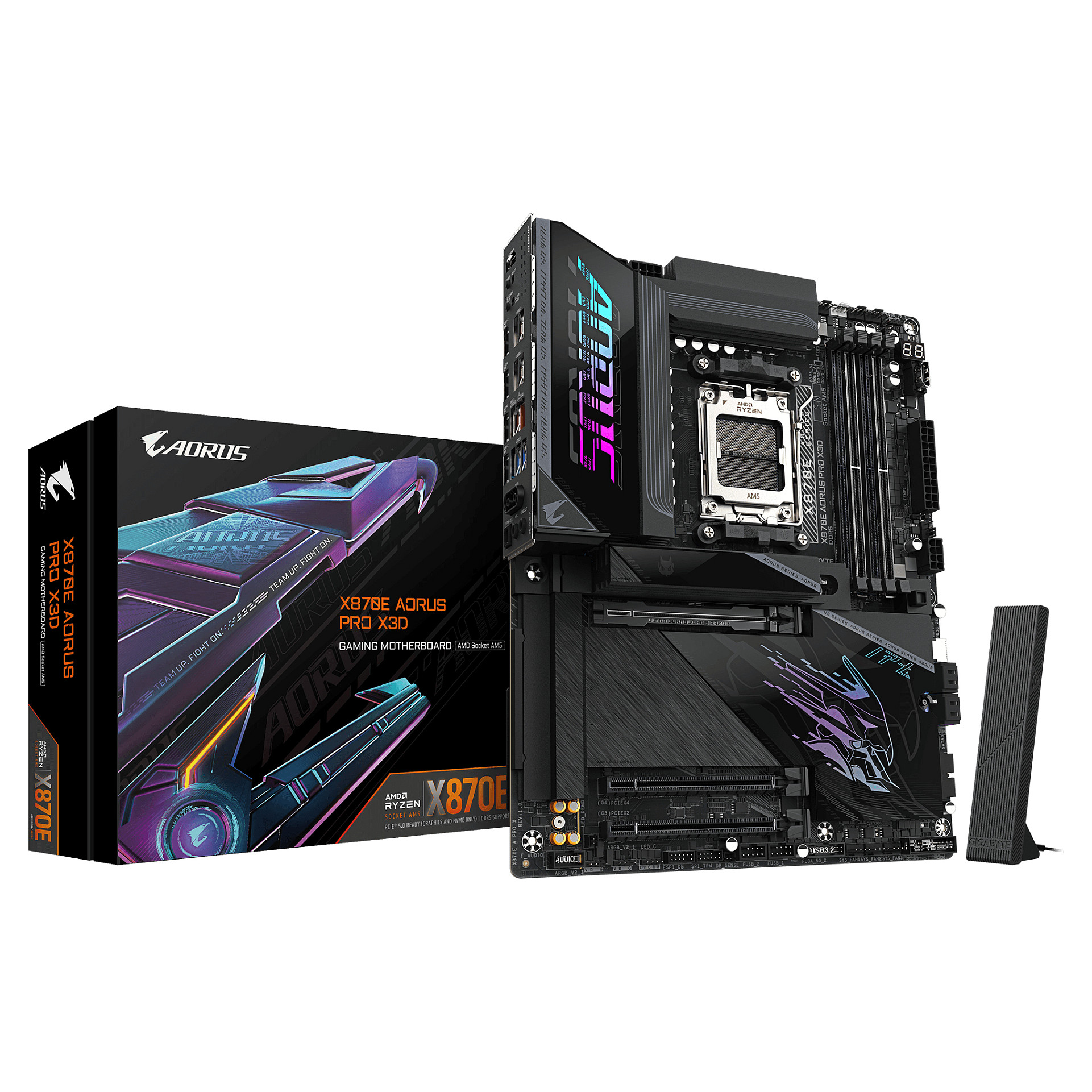 Pllakë Amë AMD Gigabyte X870E AORUS PRO X3D / AM5