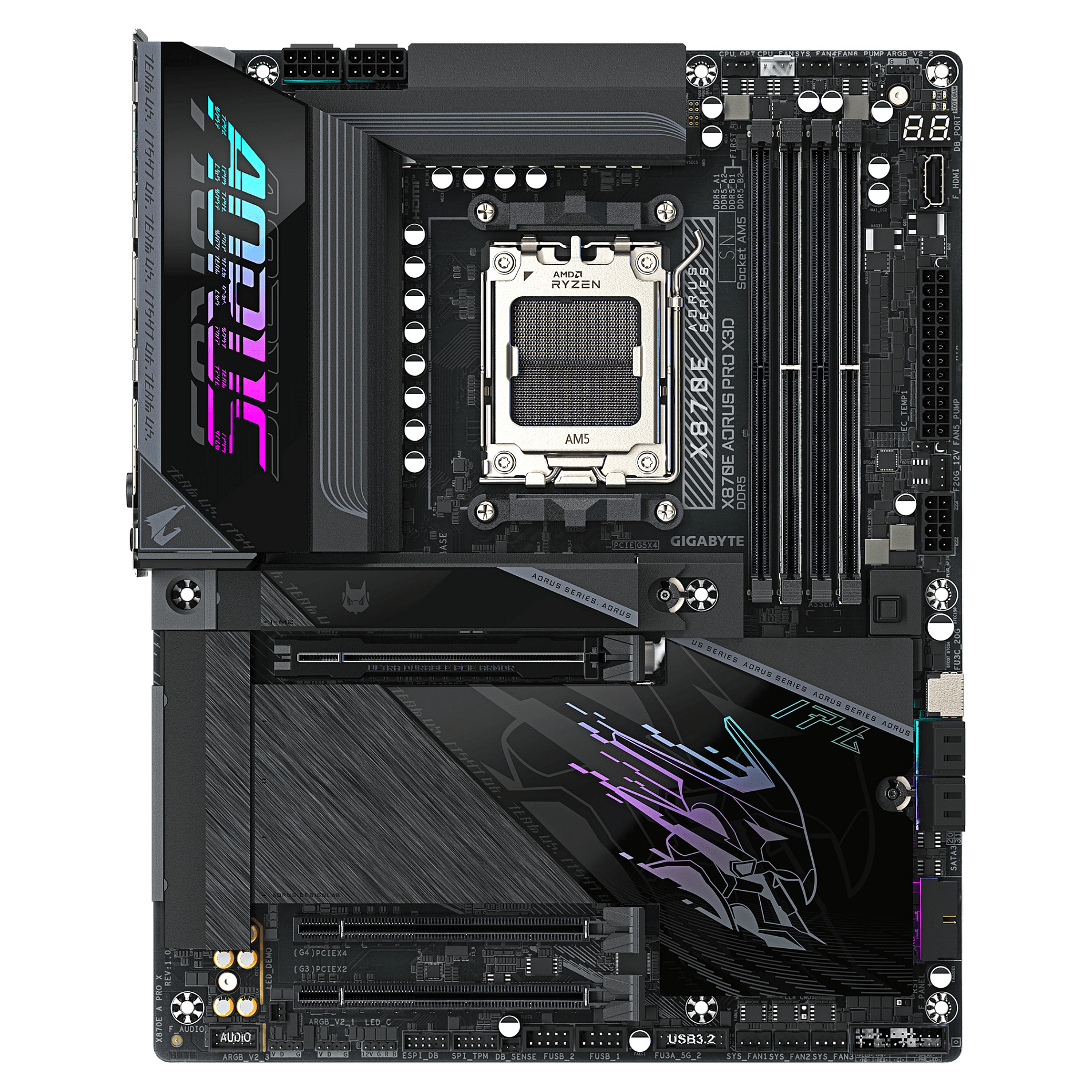 Pllakë Amë AMD Gigabyte X870E AORUS PRO X3D / AM5 - Figura 2