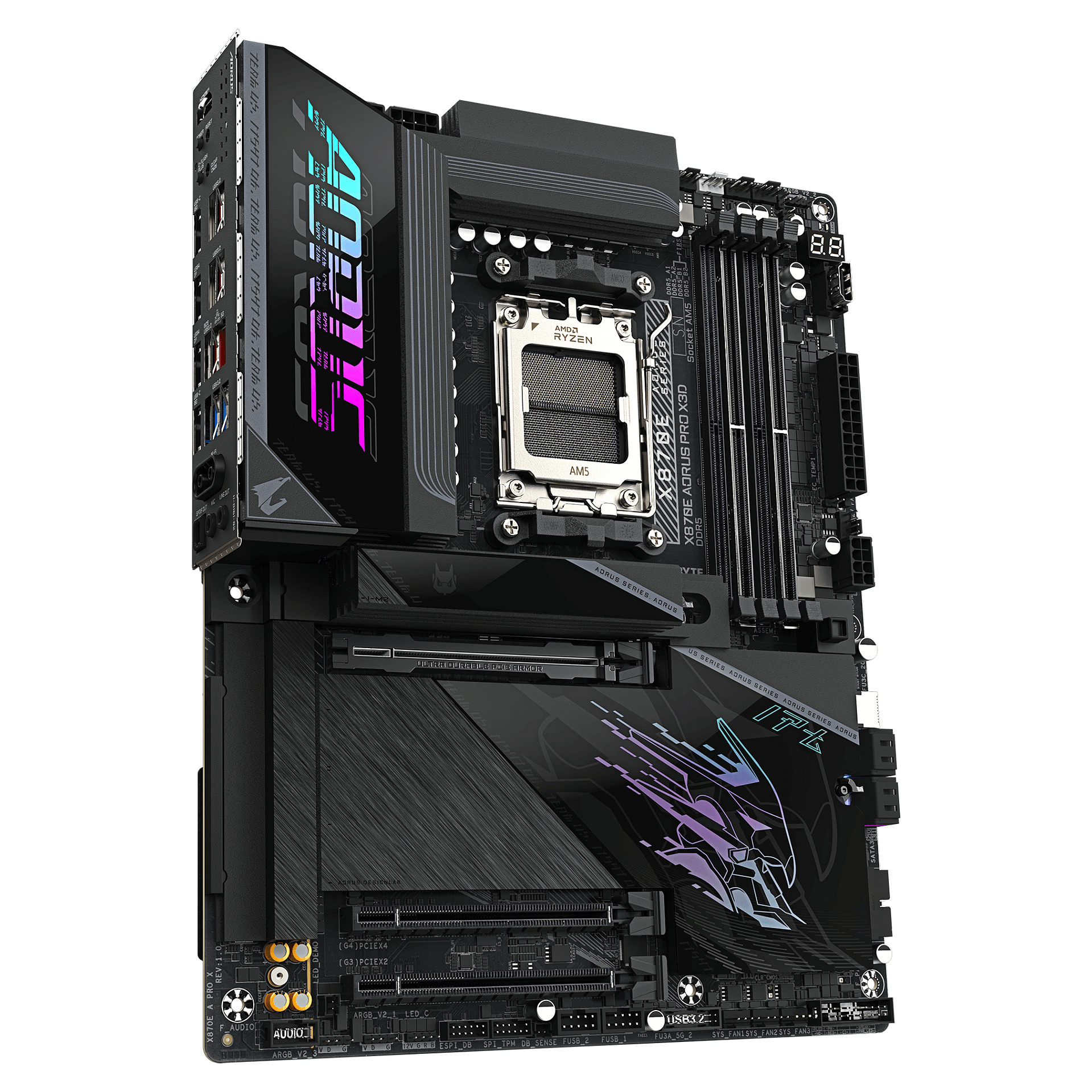 Pllakë Amë AMD Gigabyte X870E AORUS PRO X3D / AM5 - Figura 3