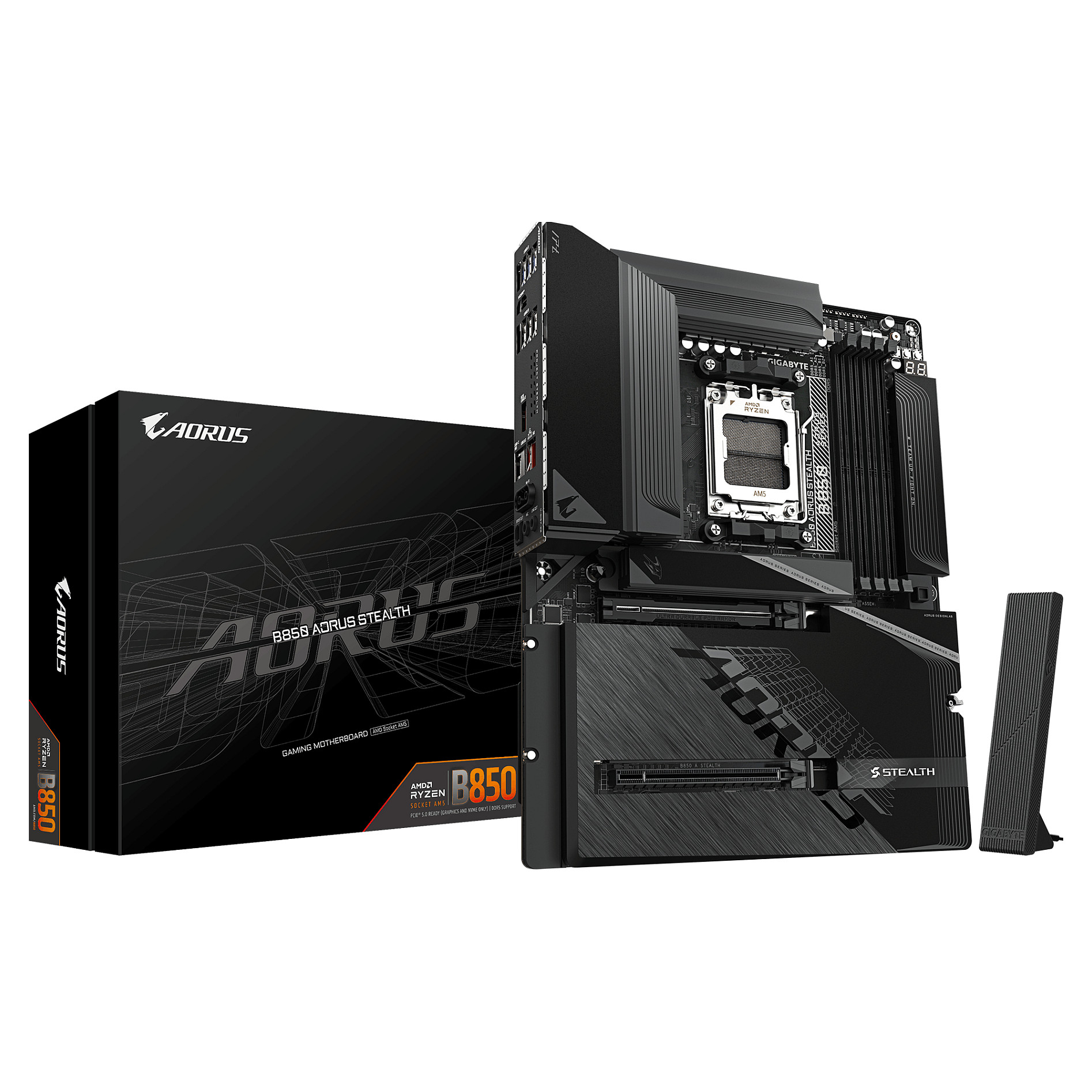 Pllakë Amë AMD Gigabyte B850 AORUS STEALTH / AM5