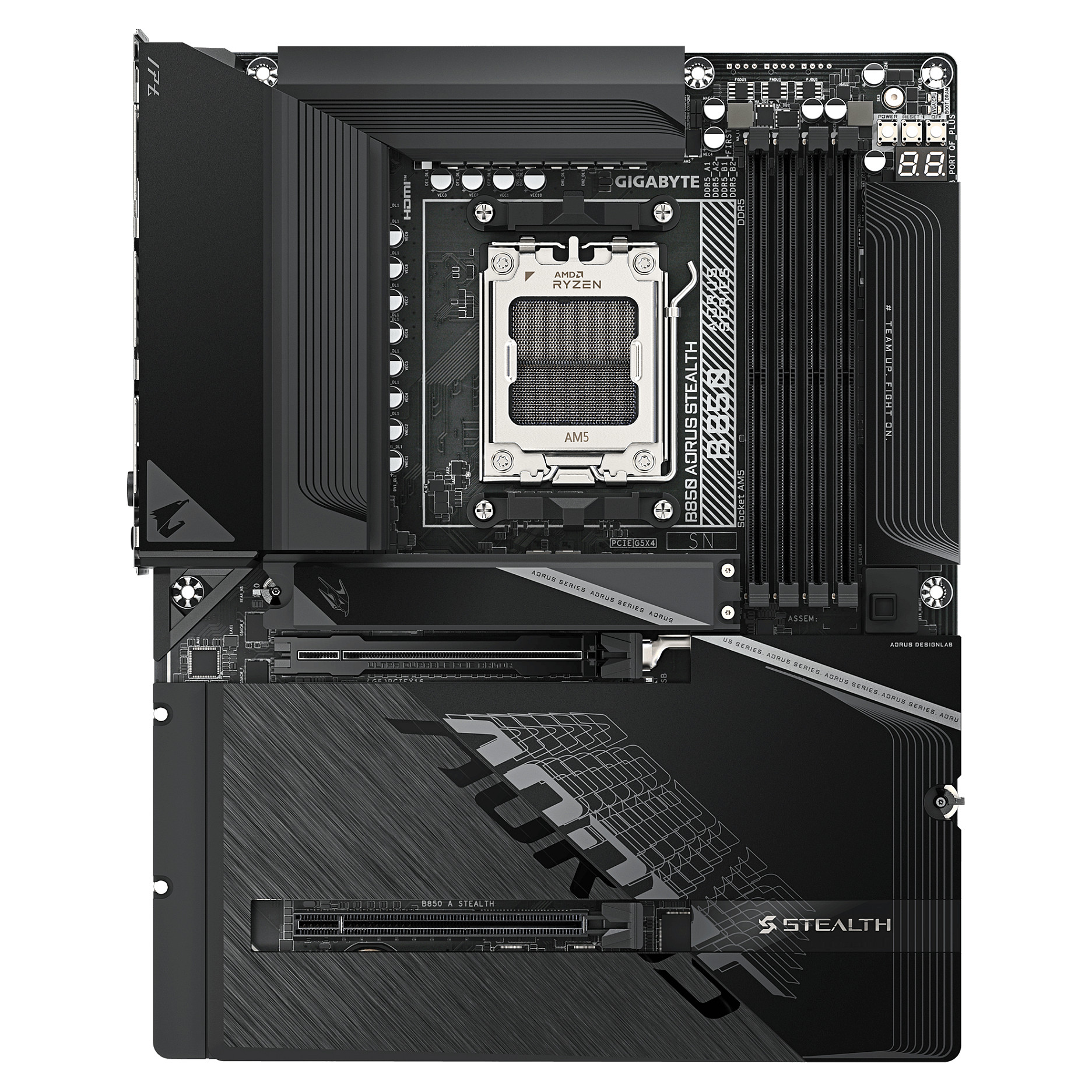 Pllakë Amë AMD Gigabyte B850 AORUS STEALTH / AM5 - Figura 2