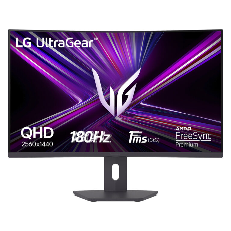 Monitor Gaming LG UltraGear 32G600A-B / 32"/ Quad HD VA / LCD / Curved / 180Hz / 1ms / HDMI+DP - Zezë