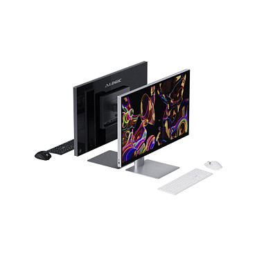 Monitor Alogic TFT Aspekt / 32"/ 4K Ultra HD IPS / LED / 60Hz / 14ms / HDMI+USB+DP - Gri - Figura 4