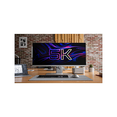 Monitor Alogic TFT / 40"/ 5K Ultrawide IPS / LED / 100Hz / 14ms / HDMI+USB+DP - Zezë - Figura 3