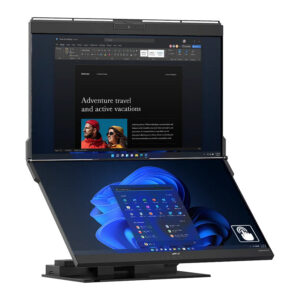 Monitor Mobile Pixels Geminos X 24 duale / 24"/ Quad HD IPS / 75Hz / 14ms / HDMI+USB - Zezë