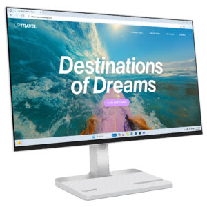 Monitor Gaming Lenovo L24D-4C Business / 23,8″/  Full HD IPS / 144Hz / 1ms / HDMI+USB-C+DP – Gri 8