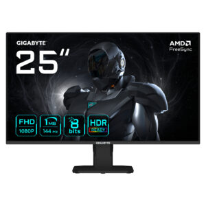 Monitor Gaming GigaByte GS25F14 / 24,5"/ Full HD SS-IPS LED / 144Hz / 1ms / HDMI+DP - Zezë