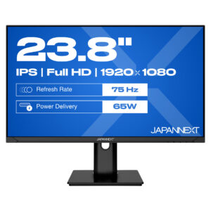 Monitor JapanNext JN-IPS238FHDR-C65W-HSP / 23,8"/ Full HD IPS LED / 75Hz / 14ms / HDMI+DP - Zezë