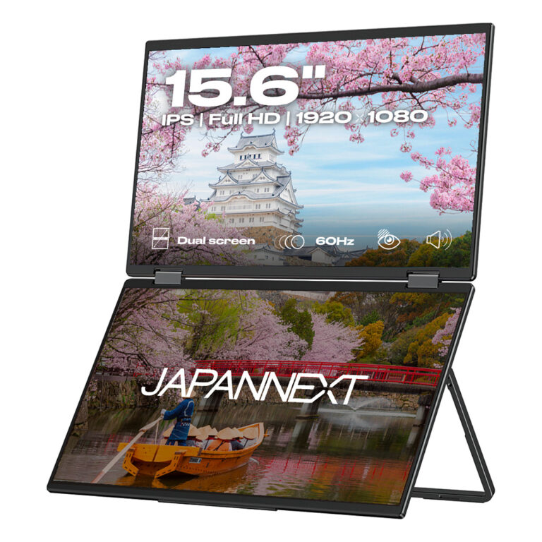 Monitor JapanNext Dual JN-DMD-IPS156F / 15,6"/ Full HD IPS LCD / 60Hz / 20ms / HDMI - Zezë