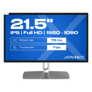 Monitor JapanNext / 21.5"/ Full HD IPS / LED / Touch / 75Hz / 8ms / HDMI+USB - Gri