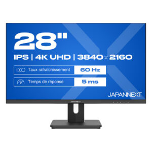 Monitor JapanNext / 28"/ 4K Ultra HD IPS / LCD / 60Hz / 5ms / HDMI+USB+DP - Zezë
