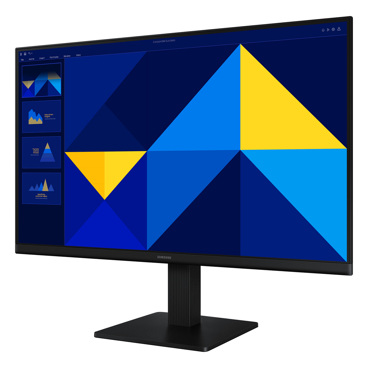 Monitor Samsung S30GD / 24"/ Full HD IPS LCD / 100Hz / 5ms / HDMI+VGA - Zezë - Figura 4