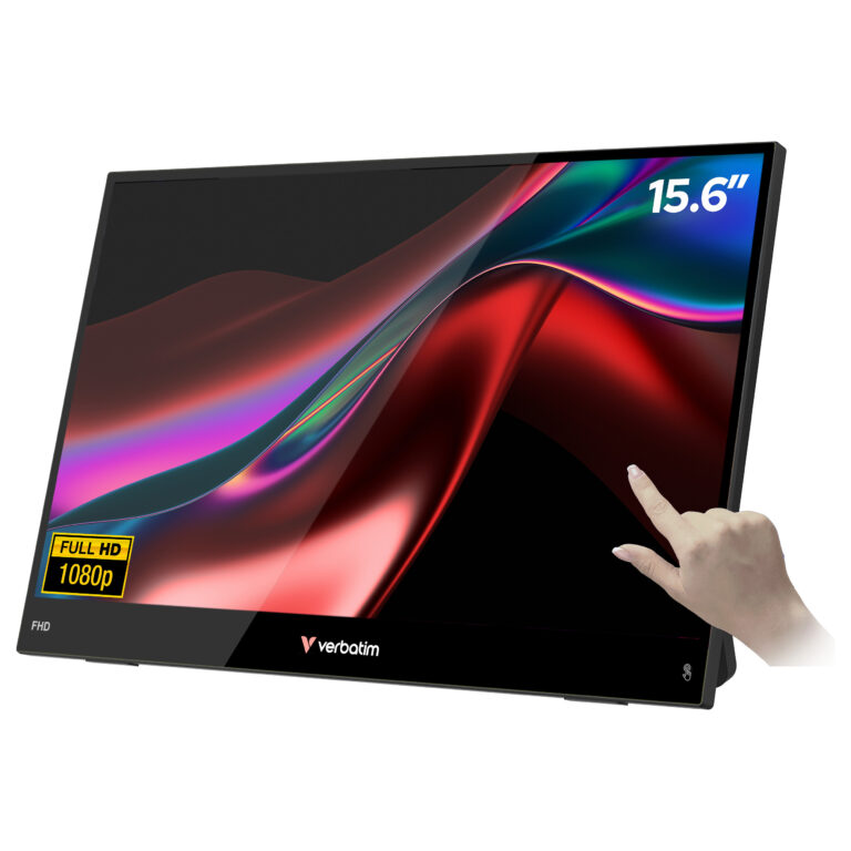 Monitor Verbatim Portable / 15.6"/ Full HD IPS / LCD / Touch / 60Hz / 10ms / USB+HDMI - Zezë
