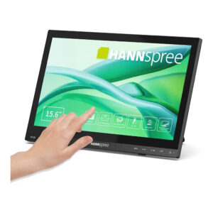 Monitor Hannspree HT165HPB / 15.6"/ Full HD IPS / LCD / Touch / 60Hz / 15ms / HDMI+USB+DP - Zezë