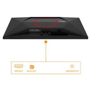 Monitor Gaming AOC 24G4ZR / 23.8″/ Full HD Fast IPS LED / 260Hz / 1ms / HDMI+DP – Zezë/Kuqe 8