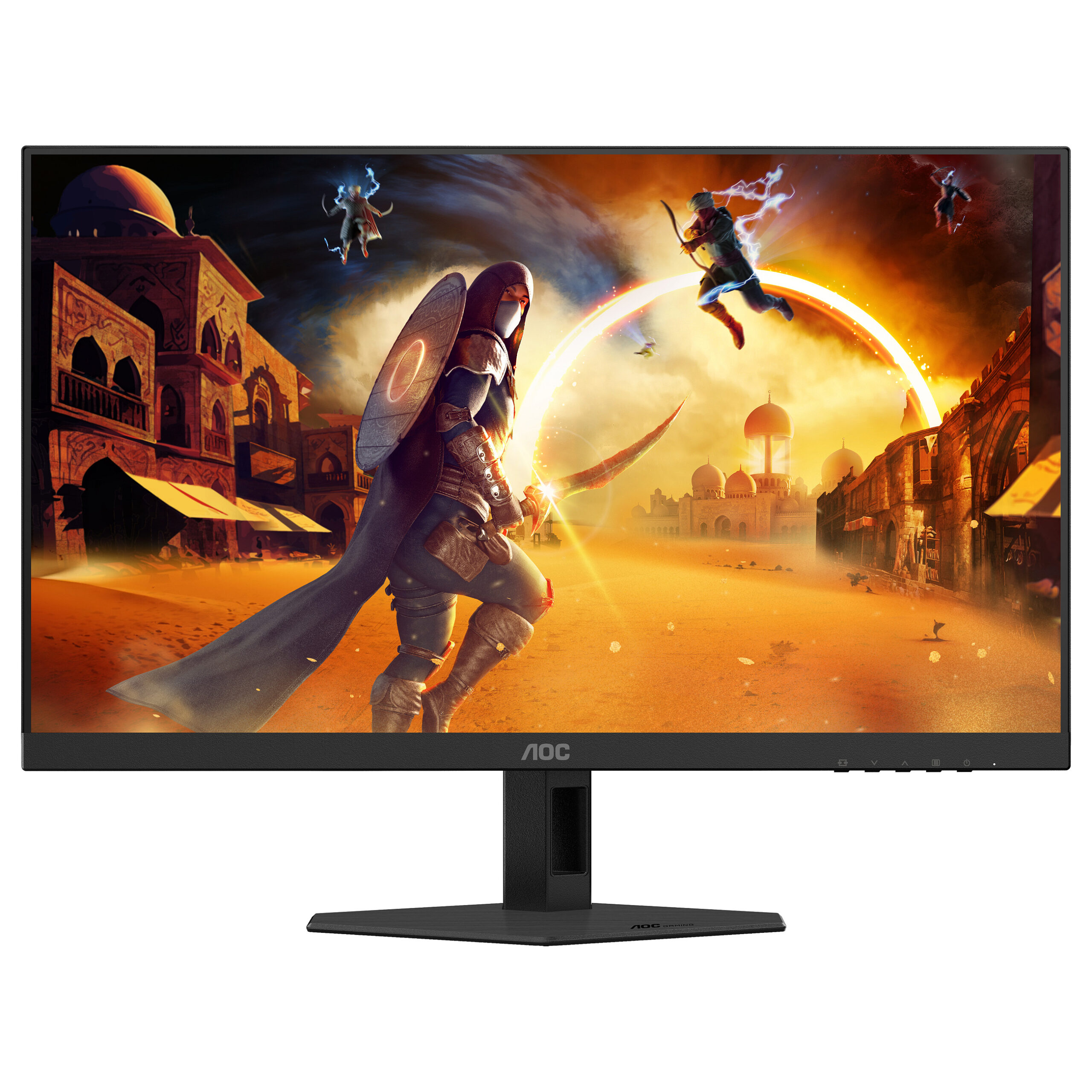 Monitor Gaming AOC 24G4ZR / 23.8"/ Full HD Fast IPS LED / 260Hz / 1ms / HDMI+DP - Zezë/Kuqe - Figura 5