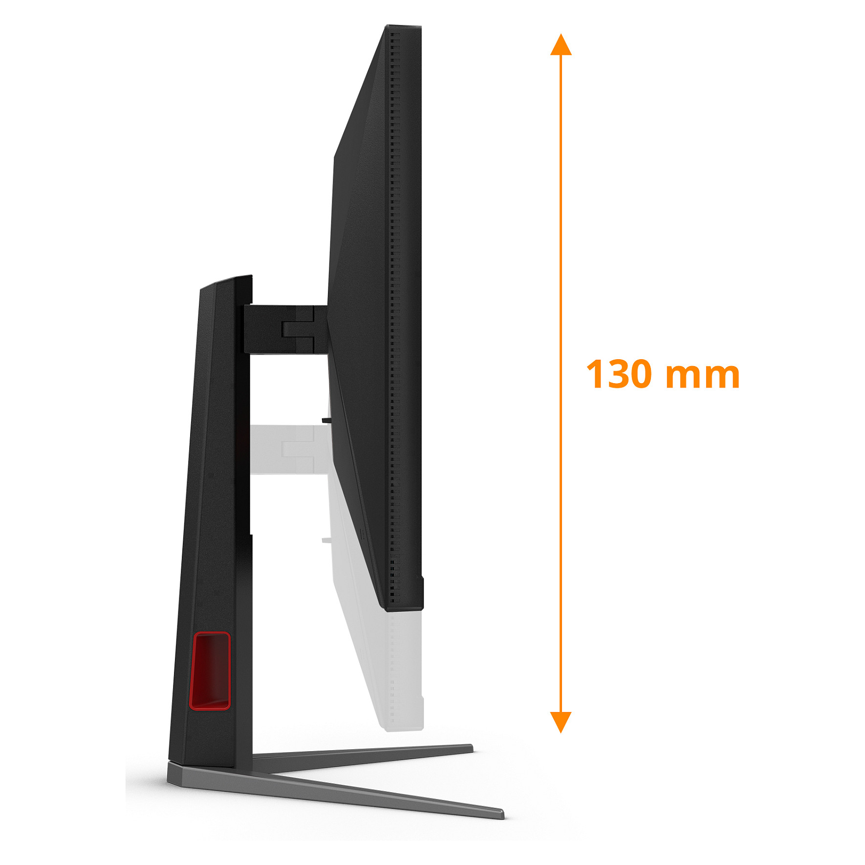 Monitor Gaming AOC U27G4XM / 27"/ 4K Ultra HD Fast IPS LED / 160Hz / 1ms / HDMI+DP - Zezë - Figura 2