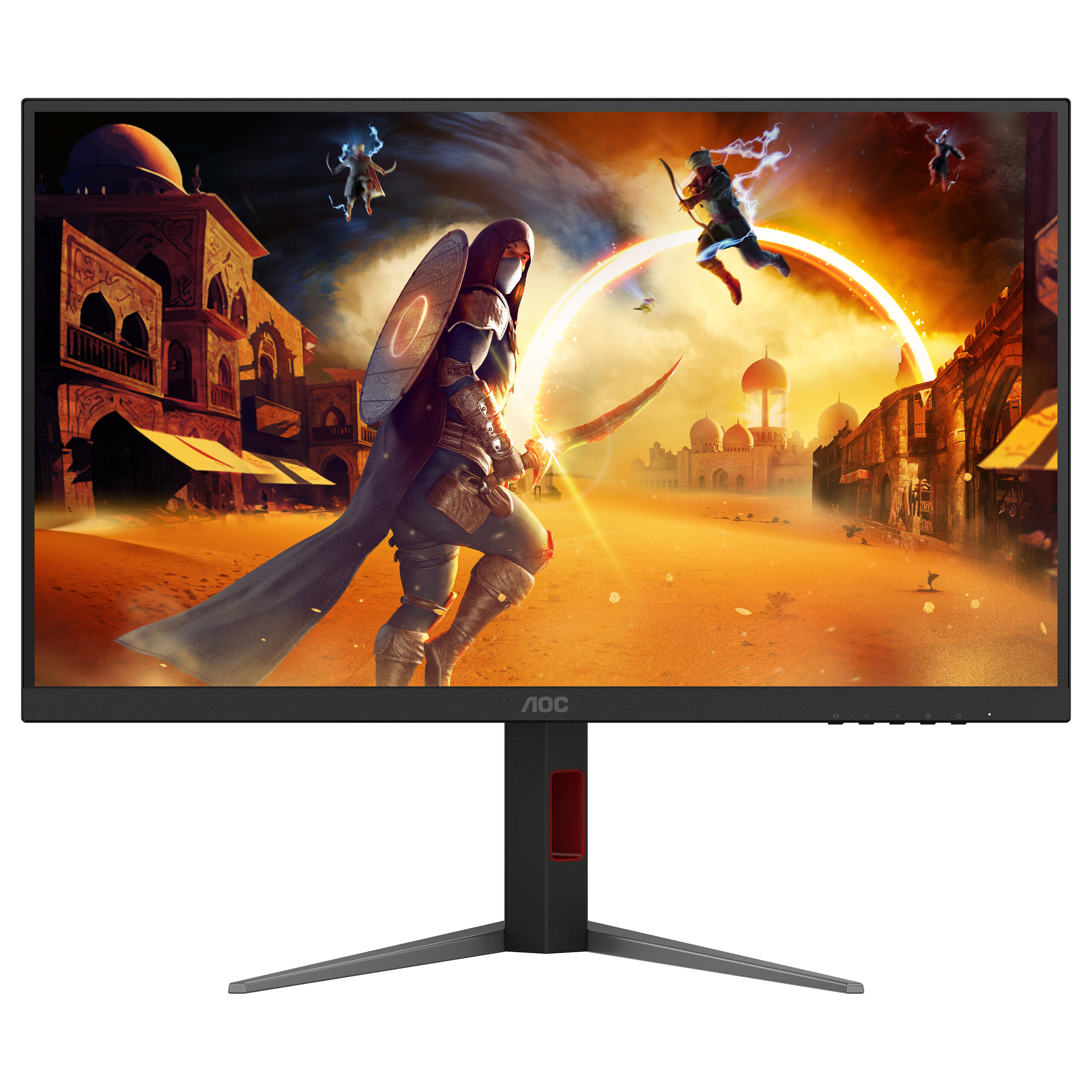 Monitor Gaming AOC U27G4XM / 27"/ 4K Ultra HD Fast IPS LED / 160Hz / 1ms / HDMI+DP - Zezë - Figura 4
