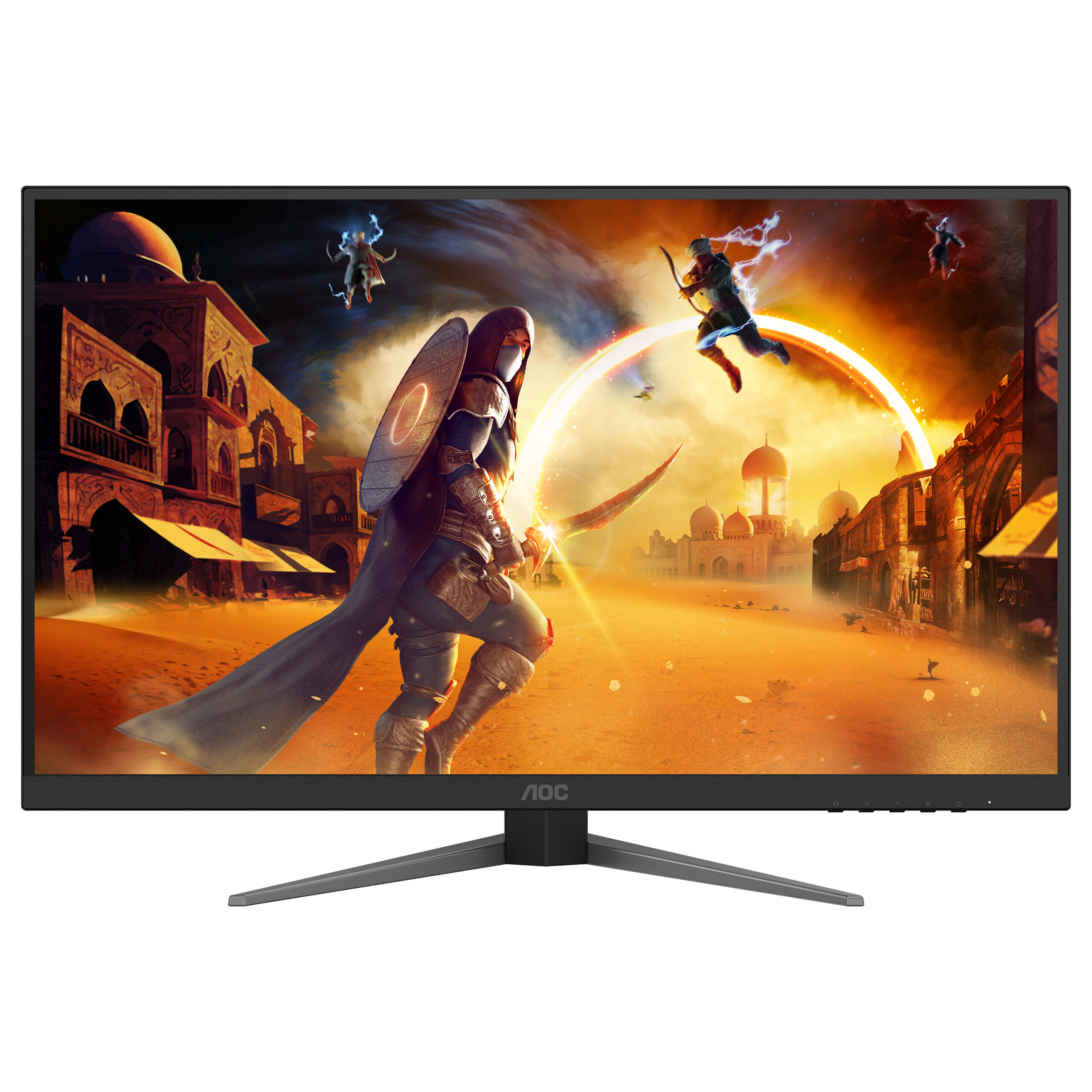 Monitor Gaming AOC U27G4XM / 27"/ 4K Ultra HD Fast IPS LED / 160Hz / 1ms / HDMI+DP - Zezë - Figura 5