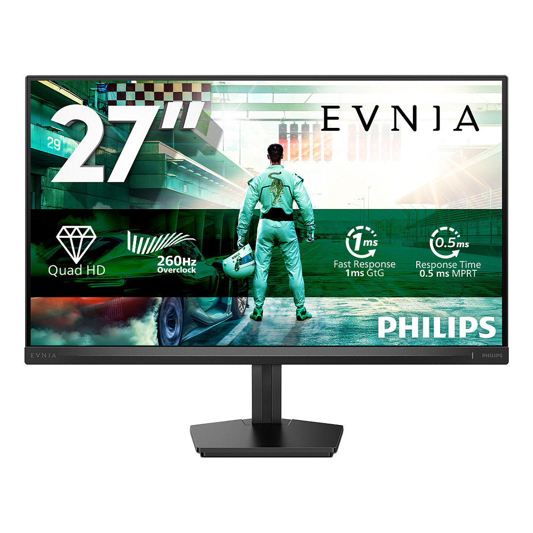 Monitor Gaming Philips 27M2N3500PF / 27"/ Quad HD Fast IPS LCD / 260Hz / 1ms / HDMI+DP - Zezë