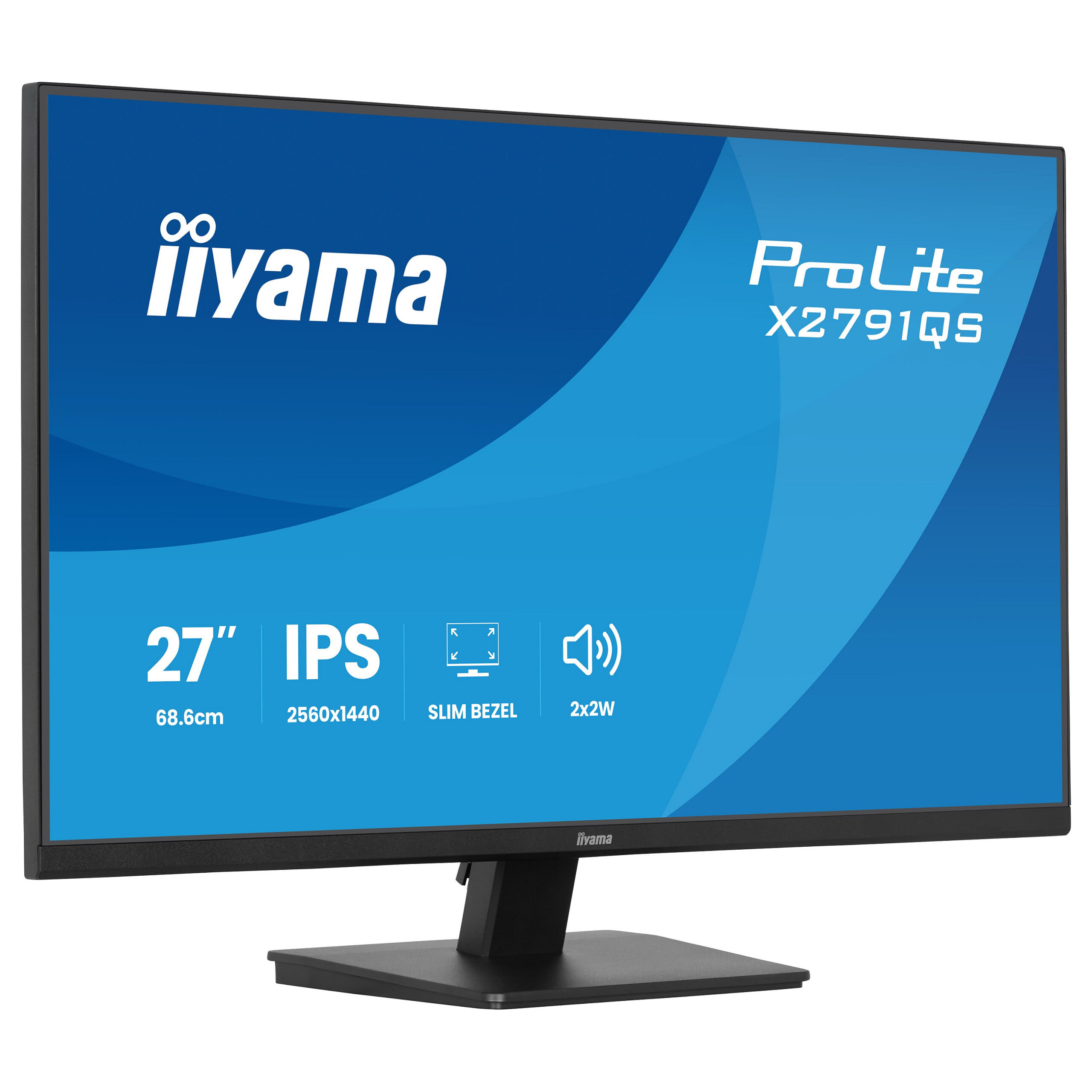 Monitor IIYAMA X2791QS-B1 / 27"/ Quad HD IPS LED / 75Hz / 1ms / HDMI+DP - Zezë - Figura 4