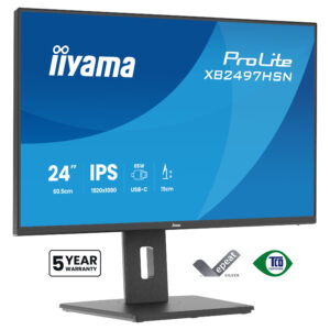 Monitor iiyama ProLite XB2497HSN-B1 / 23.8"/ Full HD IPS / LED / 100Hz / 1ms / HDMI+USB+DP - Zezë