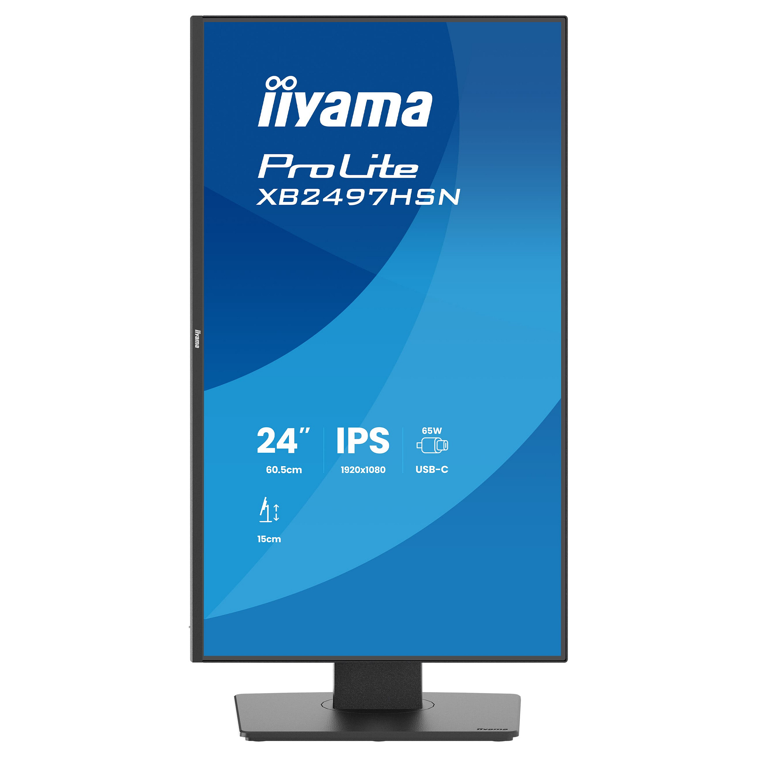 Monitor iiyama ProLite XB2497HSN-B1 / 23.8"/ Full HD IPS / LED / 100Hz / 1ms / HDMI+USB+DP - Zezë - Figura 4