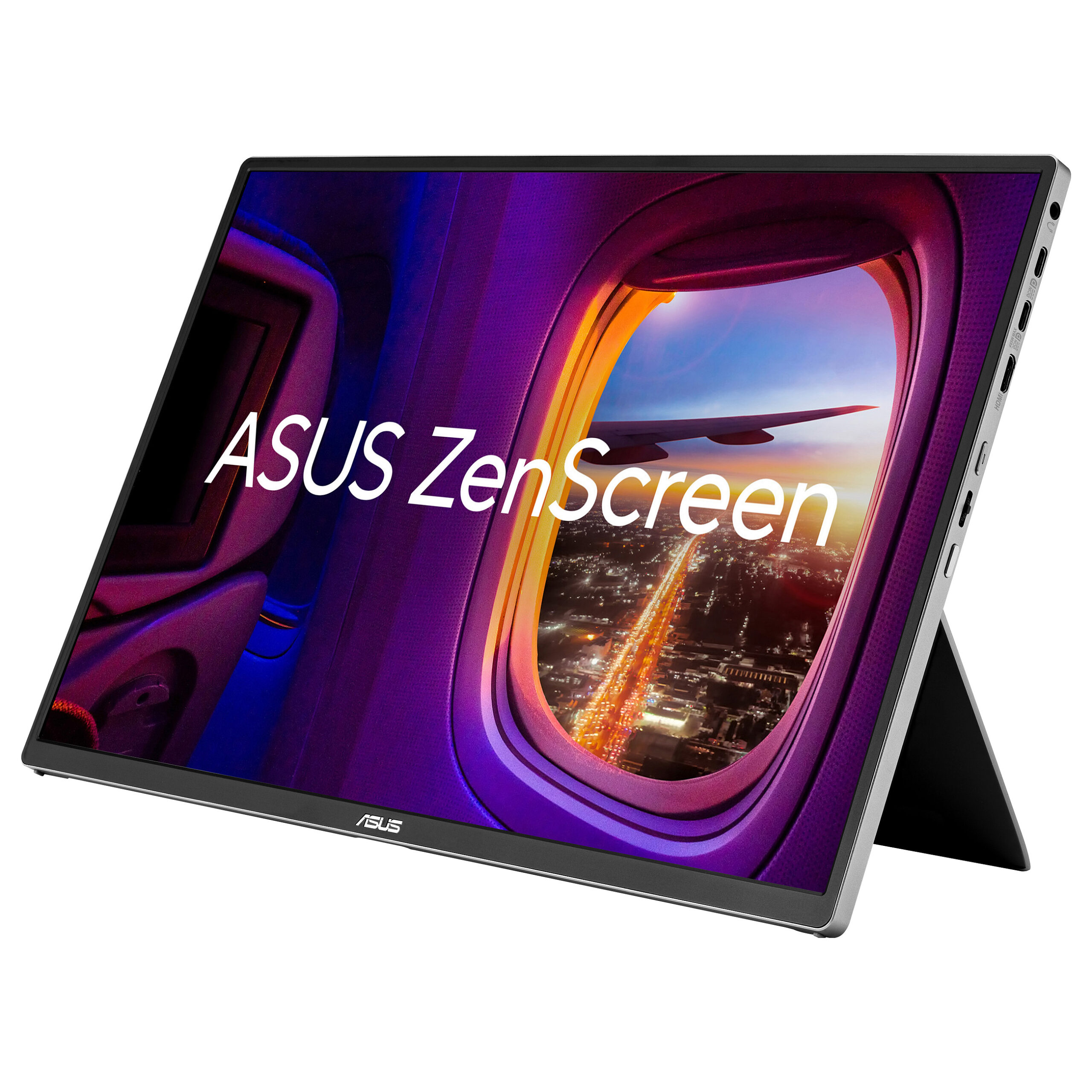 Monitor ASUS ZenScreen OLED MQ16FC / 16"/ WUXGA OLED / 60Hz / 1ms / USB-C+MiniHDMI - Argjendi - Figura 2