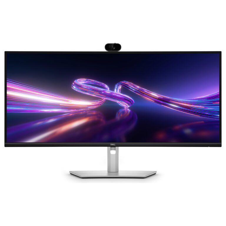 Monitor Konferencash Dell P3426WEV / 34"/ WQHD IPS LCD Curved / 100Hz / 5ms / Webcam / USB-C+DP+HDMI - Zezë/Gri