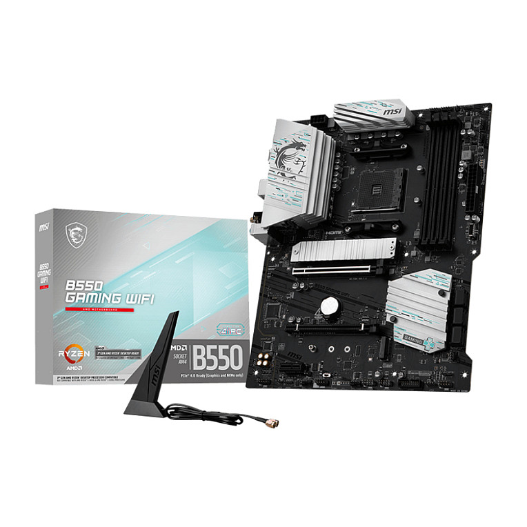 Pllakë Amë AMD MSI B550 GAMING Wi‑Fi / AM4