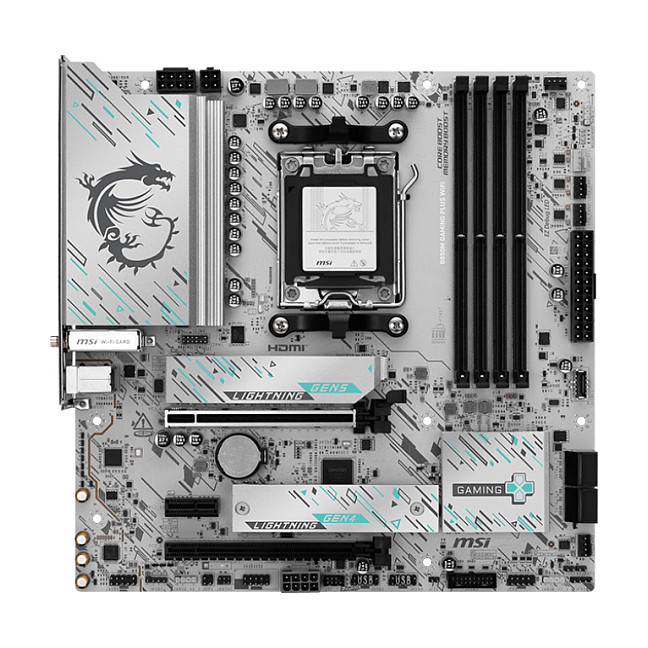 Pllakë amë MSI B850M Gaming Plus WiFi, Socket AM5, Micro ATX 2