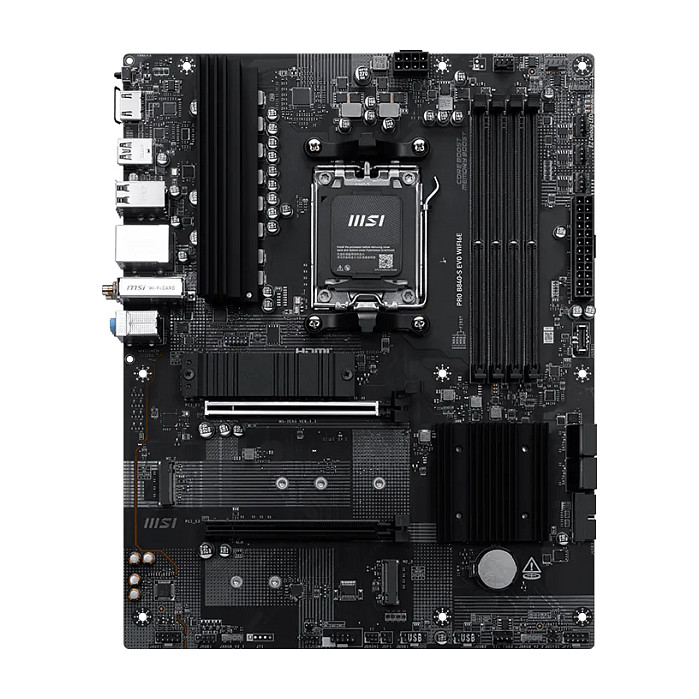 Pllakë Amë AMD MSI PRO B840‑S EVO Wi‑Fi 6E / AM5 - Figura 2
