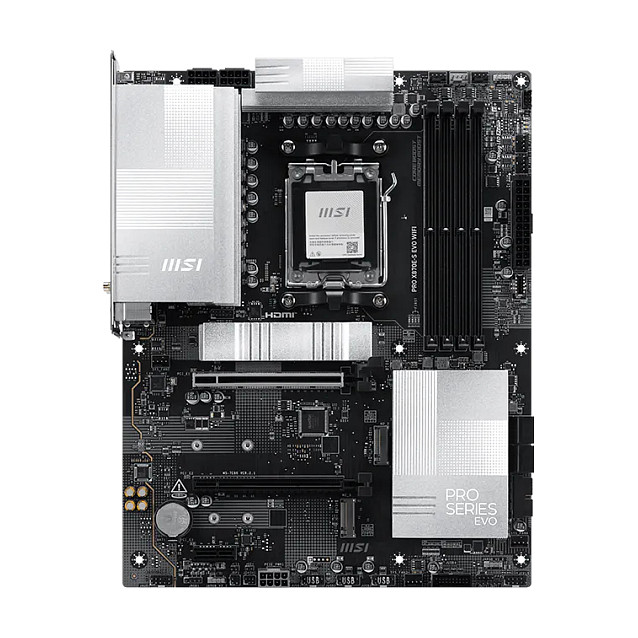 Pllakë Amë AMD MSI PRO X870E‑S EVO Wi‑Fi / AM5