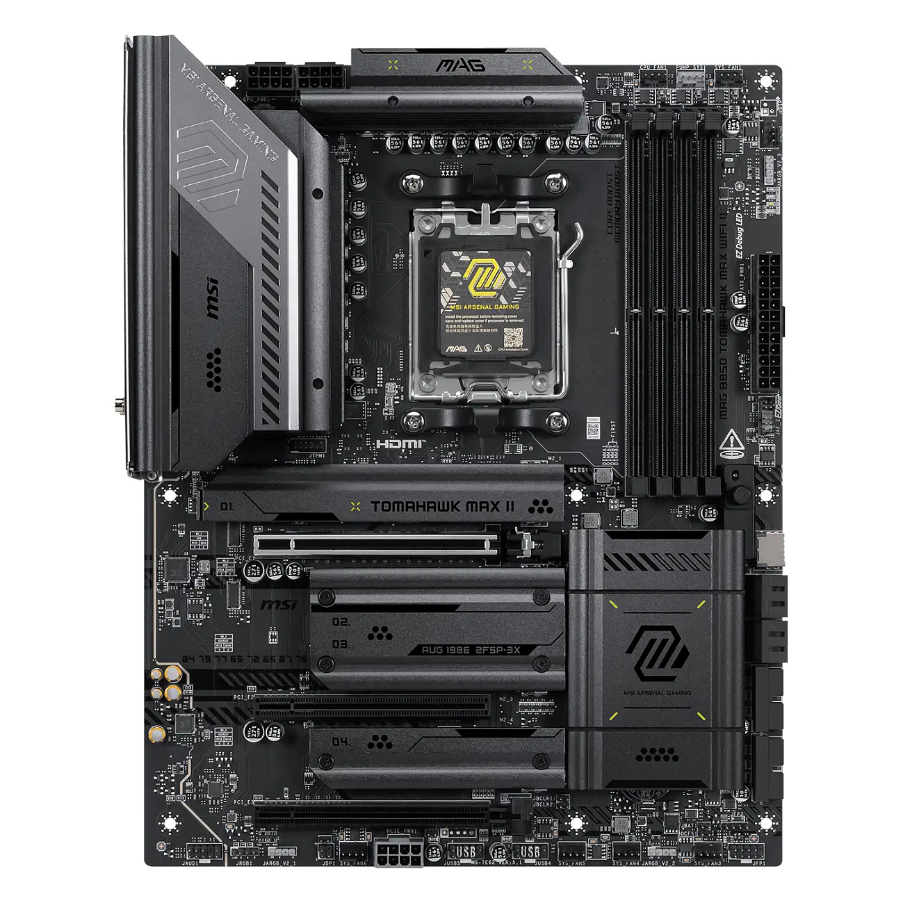 Pllakë Amë AMD MSI MAG B850 TOMAHAWK MAX Wi‑Fi II / AM5