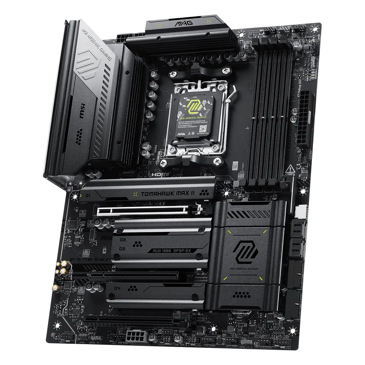 Pllakë Amë AMD MSI MAG B850 TOMAHAWK MAX Wi‑Fi II / AM5 - Figura 2