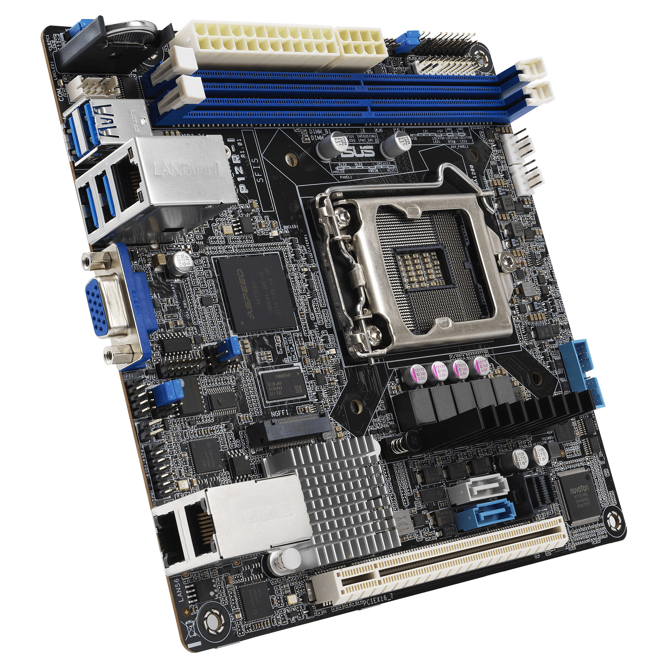 Pllakë Amë Intel ASUS P12R‑I / LGA1200 / mini‑ITX