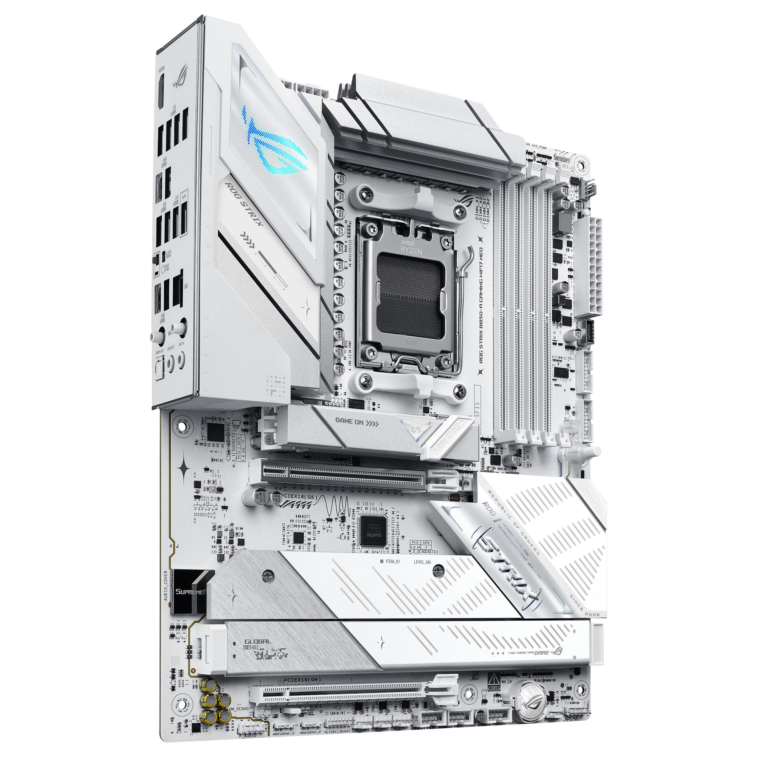 Pllakë Amë AMD ASUS ROG STRIX B850‑A GAMING Wi‑Fi 7 NEO / AM5 / DDR5 / ATX - Figura 2