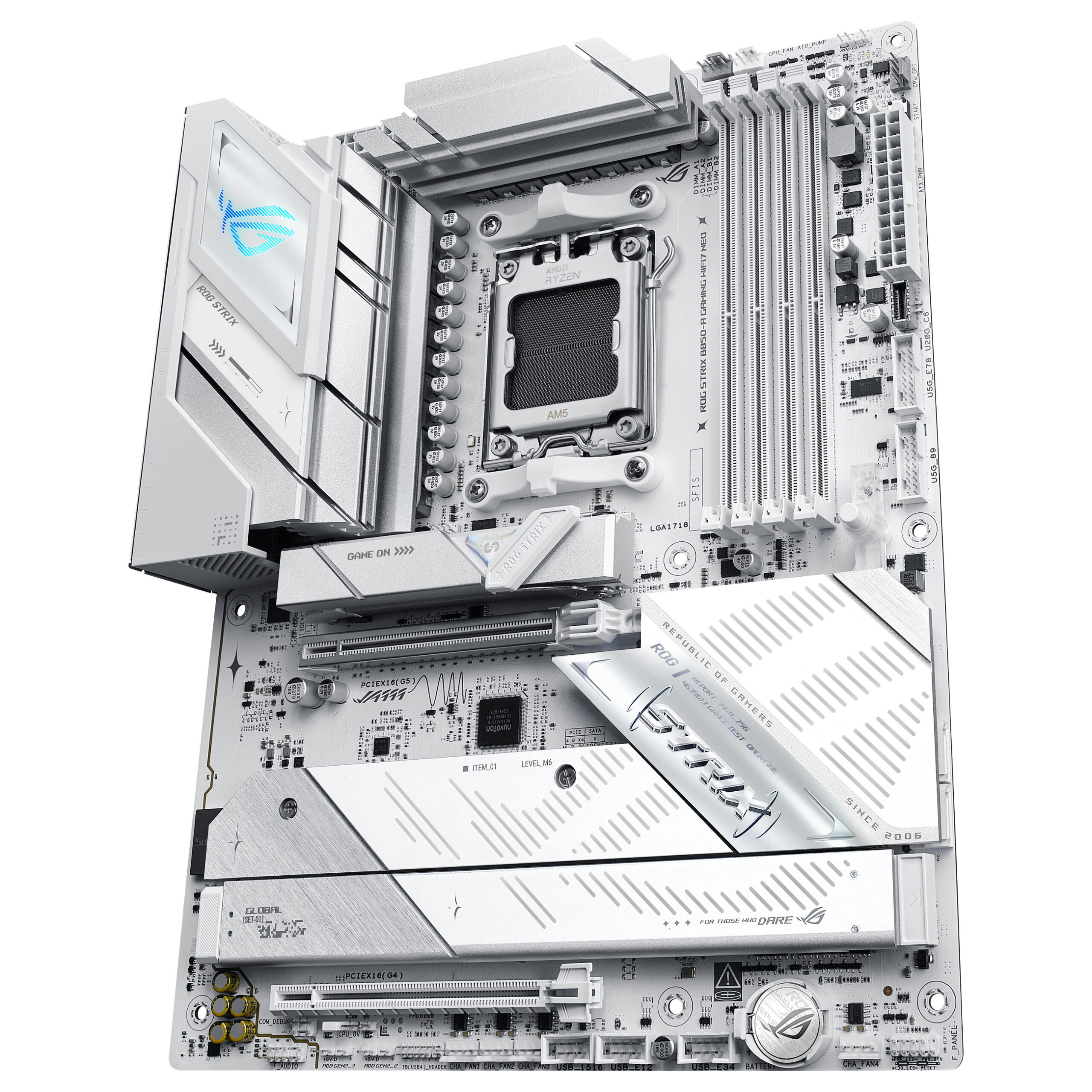 Pllakë Amë AMD ASUS ROG STRIX B850‑A GAMING Wi‑Fi 7 NEO / AM5 / DDR5 / ATX - Figura 4