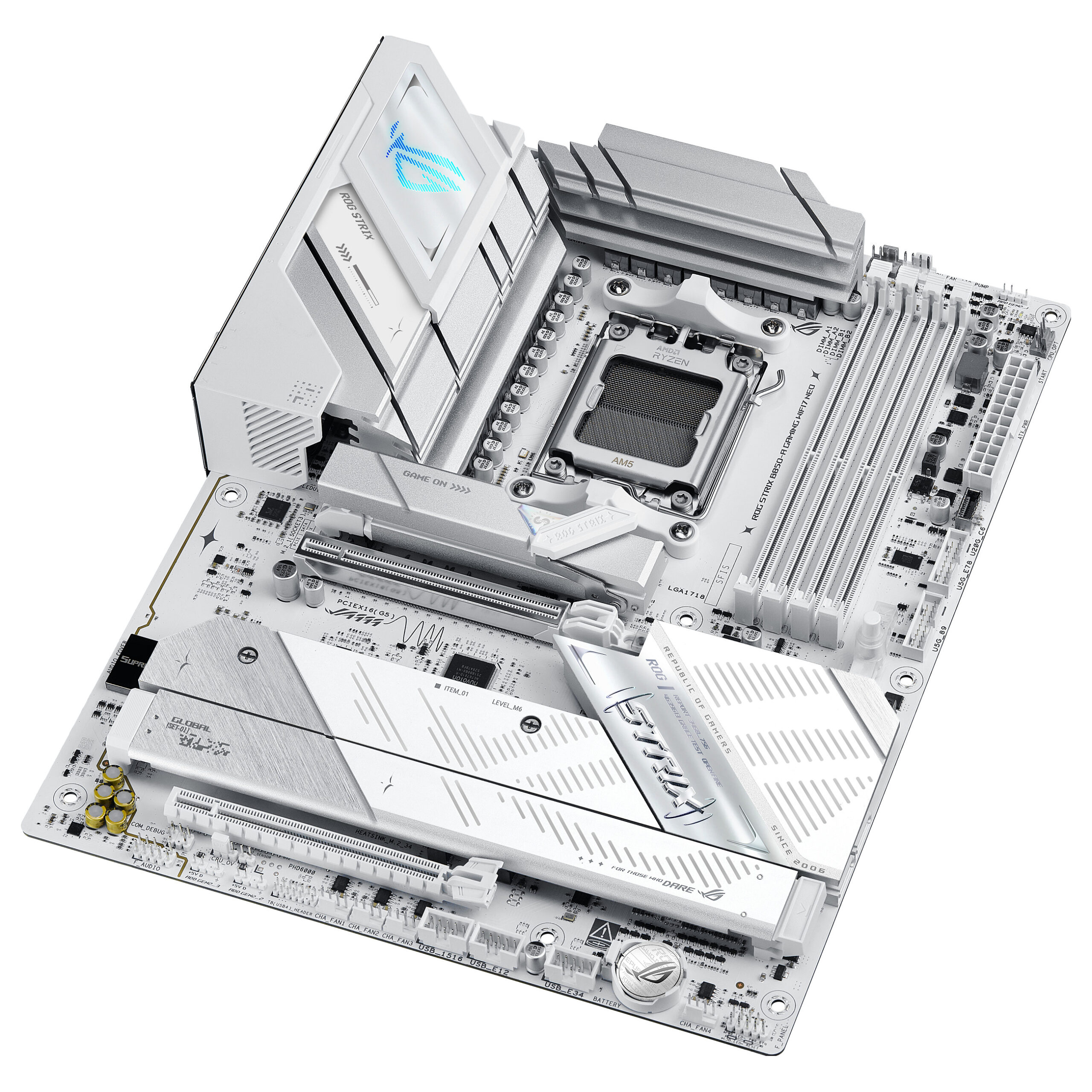 Pllakë Amë AMD ASUS ROG STRIX B850‑A GAMING Wi‑Fi 7 NEO / AM5 / DDR5 / ATX - Figura 5