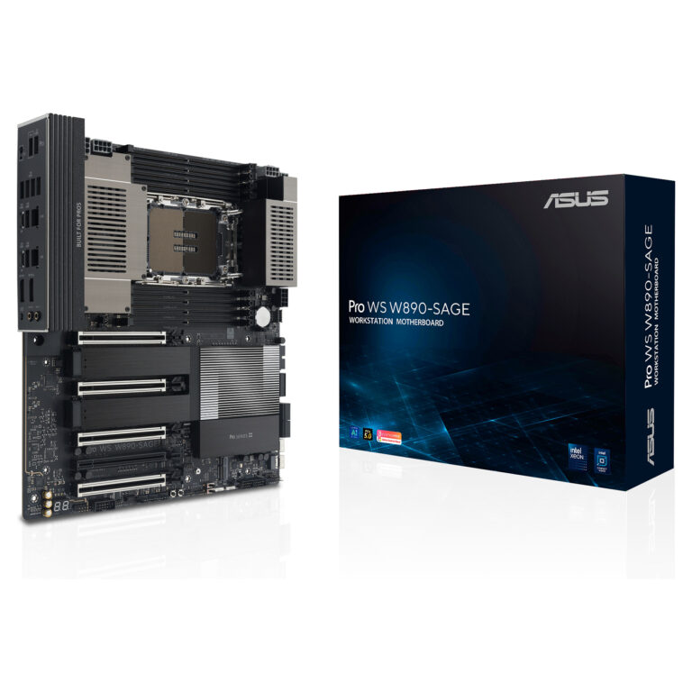 Pllakë Amë Intel ASUS PRO WS W890E‑SAGE / DDR5 / EEB / 4710