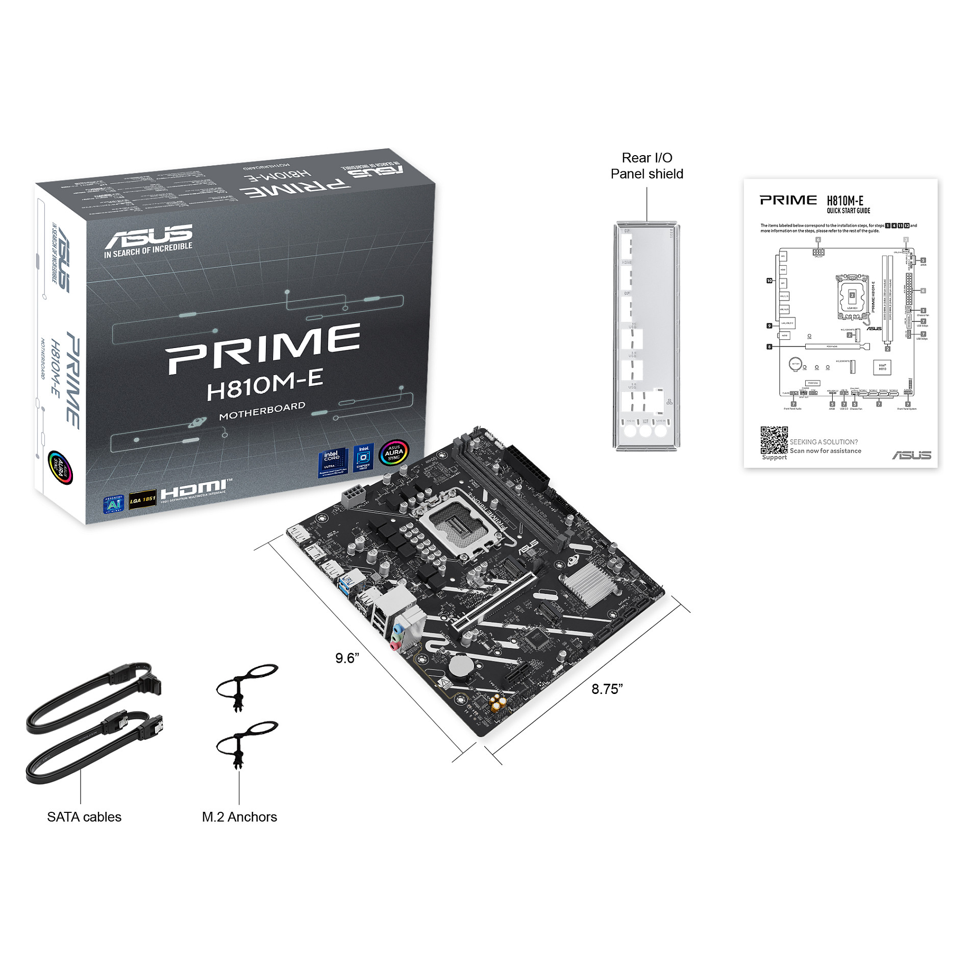 Pllakë Amë Intel ASUS PRIME H810M‑E‑CSM - Figura 5