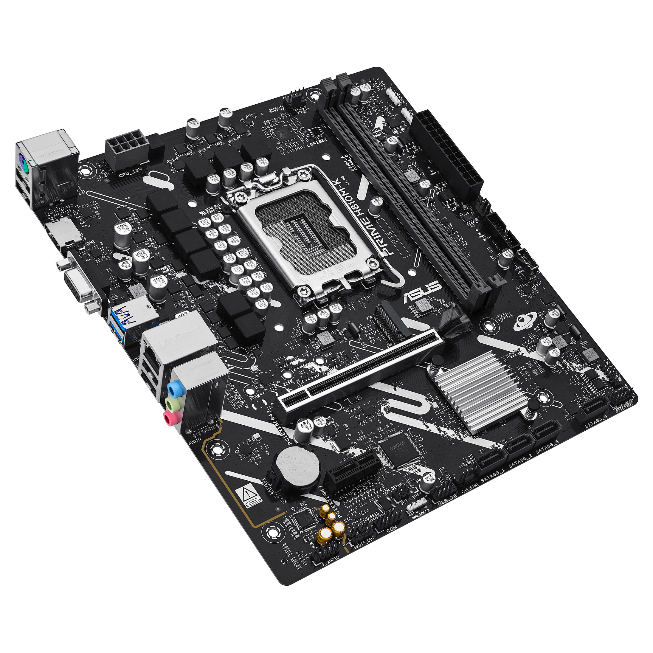 Pllakë Amë Intel ASUS PRIME H810M‑K / LGA1851 / DDR5 / mATX / 4710 - Figura 4