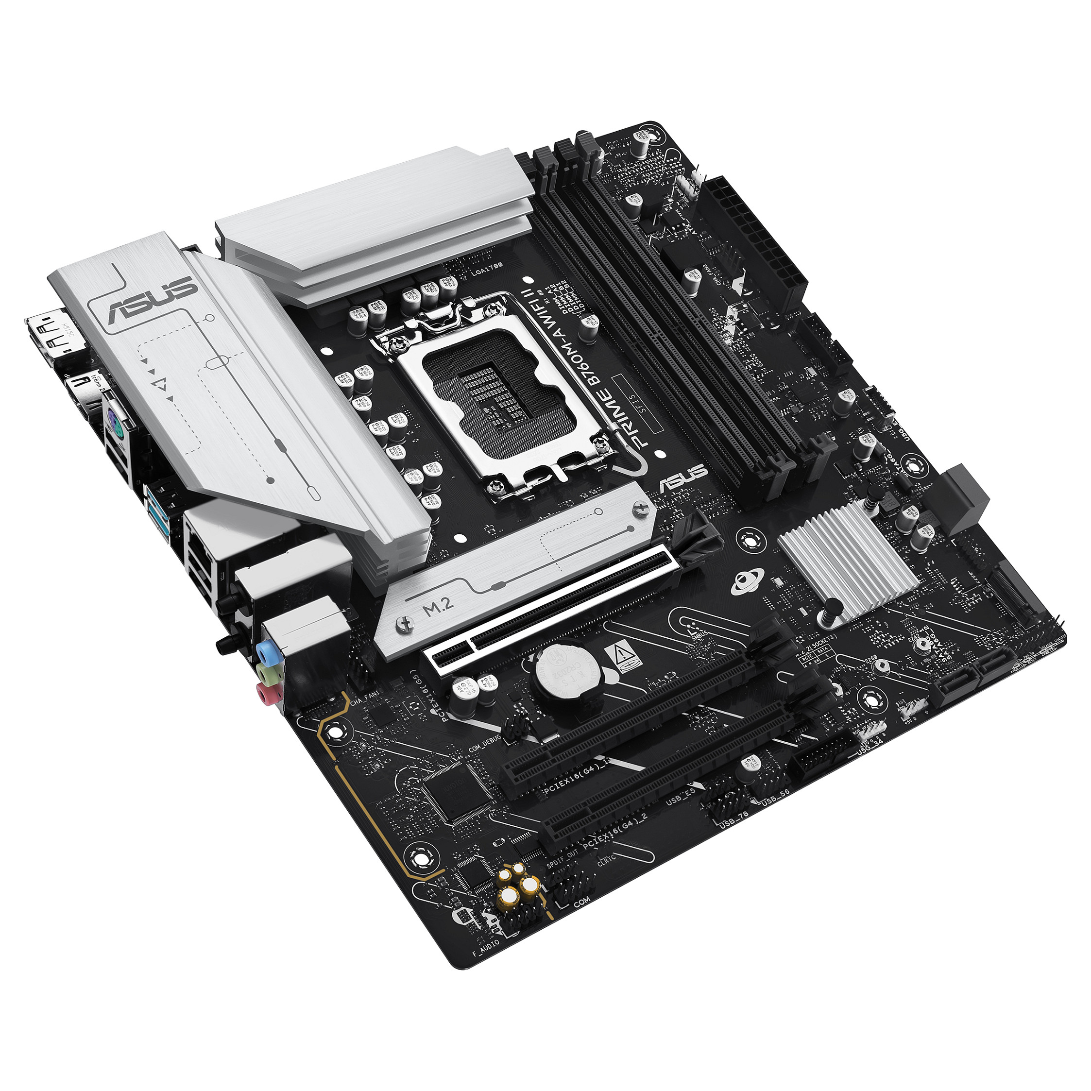 Pllakë Amë Intel ASUS PRIME B760M‑A Wi‑Fi II / LGA1700 / DDR5 / mATX - Figura 5