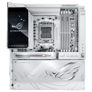 Pllakë Amë AMD ASUS ROG CROSSHAIR X870E Glacial / Wi‑Fi 7 / DDR5 / AM5 / ATX