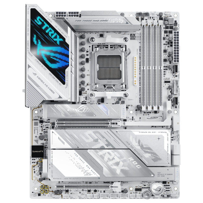 Pllakë Amë AMD ASUS ROG STRIX X870E‑A GAMING NEO / Wi‑Fi 7 / DDR5 / AM5 / ATX
