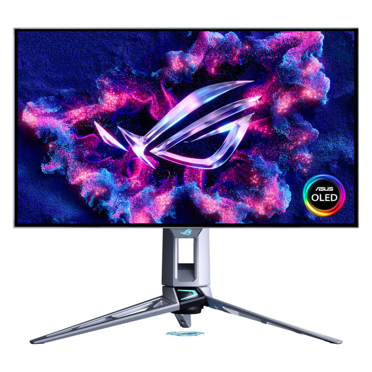 Monitor Gaming ASUS ROG Swift PG27AQWP-W / 26.5"/ Quad HD WOLED LCD / 540Hz / 0.02ms / HDMI+USB+DP+HDCP - Argjend