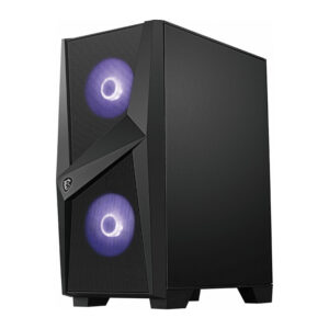Kasë MSI MAG FORGE 100M B / Tempered Glas / RGB Fan – Zezë 7