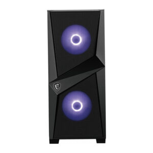 Kasë MSI MAG FORGE 100M B / Tempered Glas / RGB Fan – Zezë 8
