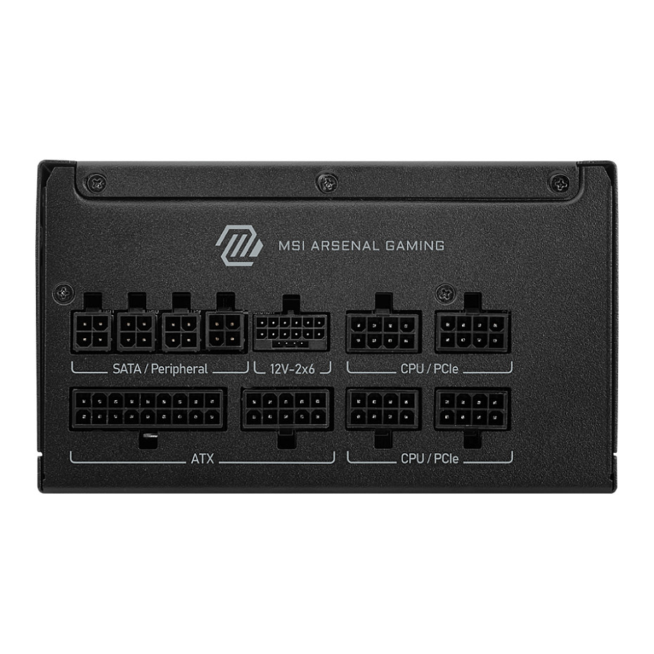 Furnizues Energjie 850W MSI MAG A850GLS PCIE5 / 80+ Gold - Figura 2