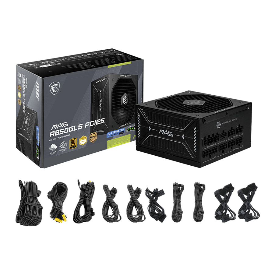 Furnizues Energjie 850W MSI MAG A850GLS PCIE5 / 80+ Gold - Figura 5